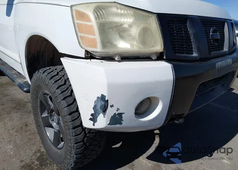 2004 Nissan Titan Se z USA, uszkodzony, nr VIN 1N6AA06BX4N571687